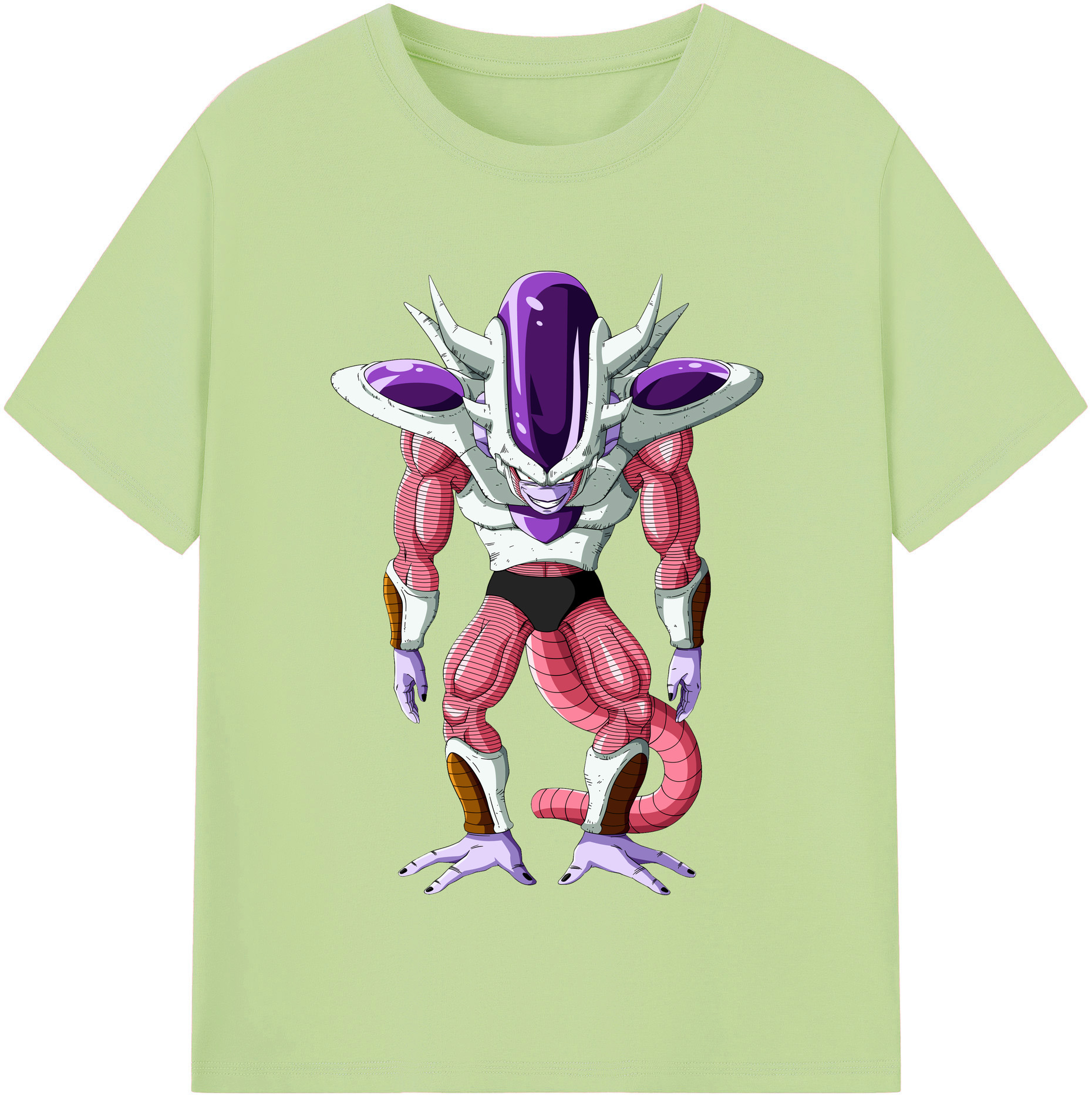 （画像用） ドラゴンボール フリーザ DRAGON BALL Frieza 綿100％半袖Tシャツ（フロントプリント）